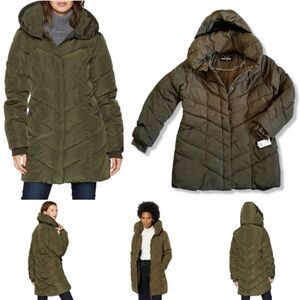 NEW “Steve Madden” Chevron Quilted Puffer Jacket